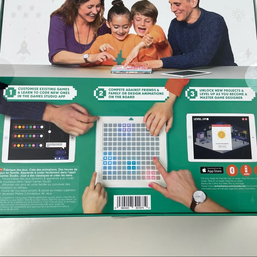 Arcade Coder by Tech Will Save Us Educational Games Console, Ages 6-12 a…